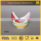 Ceramic Decal Printing Square Snack Dishes thumbnail-1