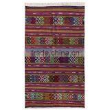 Handmade Turkish Kilim - Multi-Color Kilim Rug (9,2 x 5,3 Feet) thumbnail-1
