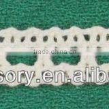 2014 New Design Garment White Cotton Fashion Lace Tape ,lace Trims thumbnail-1