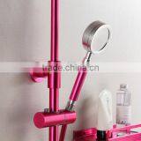 Bathroom Faucets Unique Hotel Style Pink Bathroom Shower Set 62801 thumbnail-5