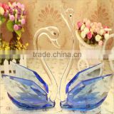 Factory Price Crystal Glass Swan Wholesale Gift