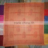 Indian Gods Printed Scarves Wholesale Square Model Ganesh