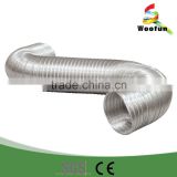Semi rigid aluminum flexible duct pipe flexible duct
