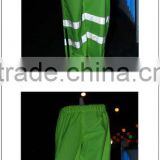 high quality glow in the dark portable raincoat