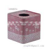 Delicate New Design Cheapest Metal Tissue Box for Paper Napkin,napkin Box