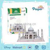 3d Puzzle Model Famous Building Taj Mahal