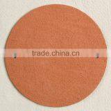 Zhejiang Credible Label Factory Produce Printing & Embossing Leather Patch Label for Women's Mortarboard Cap thumbnail-2