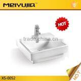 quality products white color ceramic bathroom washing basin