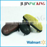 YJ0098 floating dot leather carrying case for sunglasses