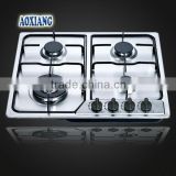 Factory SST Panel Gas Hob /4 burner stainless steel gas cooker XX14S