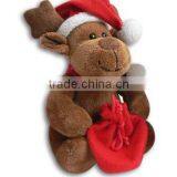 Christmas Plush Reindeer,Christmas Standing Reindeer,Stuffed Christmas Reindeer thumbnail-1