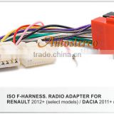 12-143 ISO standard HARNESS Adapter FOR RENAULT 2012+ select models DACIA 2011+