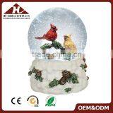 Christmas Snow Globe Souvenir With Bird Figurine Quality Choice Supplier's Choice