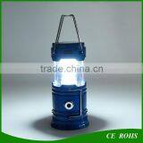 Foldable LED Light Solar Camping Led Rechargeable Emergency Lantern With Torch thumbnail-2