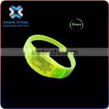 Lighted LED Flashing Christmas Bracelet,silicon Led Bracelet