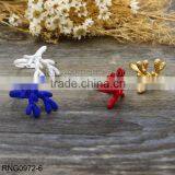 2015 Magazine Same Style Gold Antler Ring thumbnail-5