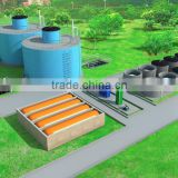 China PUXIN Soft Dome Biogas Digester Design for Hotel Waste Water Treatment