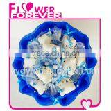 Kitty Bouquet Royal Blue Wedding Gifts thumbnail-1