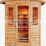 for 3 person outdoor sauna