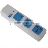 3 way 13A electric extension sockets