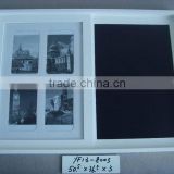 wooden chalkboard with photo frame