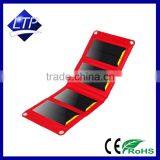 Electricity Storage 2 in 1 Folde Waterpro 8W Solar Charger for Mobile Phone, Tablet Chargering thumbnail-1