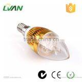 High Lumen Ultra Bright E14 3w-5w Bulb Led Candle Lamp thumbnail-4