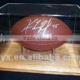 Customized Clear Acrylic Rugby Football Display