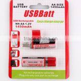 Good Selling Usb Rechargeable Battery , AA Rechargeable Battery , Usb Battery thumbnail-3