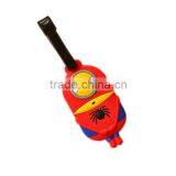 Customize Embossed Printed Logo Travel Luggage Tag PVC