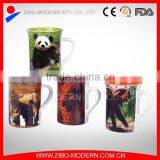China Promotion 9 oz Dimensions Custom Ceramic Mug Cheap thumbnail-1