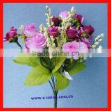 Beautiful Wedding Decorative Artificial Silk Rose Flower