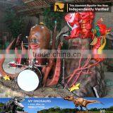 MY Dino-C071 Animatronic Music Band Fiberglass Cartoon Character thumbnail-3