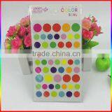 Adhesive Colored Label, Round Dot Paper Sticker, Adhesive Decorative Sticker thumbnail-1