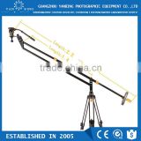 Luxury gold series 2.2m portable hand-operated camera crane for video filming