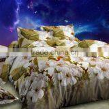 Popular 3D Flower Printing Fabric for Bed Sheet