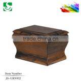 JS-URN932 new design wood funeral urns