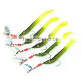 10 PCS 6g Fishing Spoon Lure Sequin Paillette Metal Hard Bait Hook Tackle Culter Mandarinfish Aukua Bass thumbnail-4