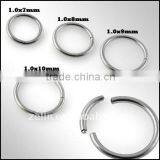 Wholesale Body Piercing Jewelry Stainless Steel Segment Ring thumbnail-1