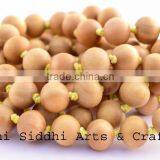 Unique Necklace Beads/sandalwood Beads/japa Mala Beads thumbnail-2