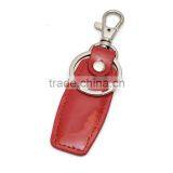 Red Black Heart Shaped Handmade Personalized Blank Leather Keyring /Leather Key Chain/Leather Keyfob thumbnail-3