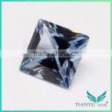 Wuzhou Gems Gemstones Processing Loose Synthetic Aquamarine Spinel Rough thumbnail-2