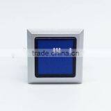 22mm Wall Switch Square Plastic Blue Led 24V Momentary or Latching Push Button Switch thumbnail-2