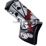 Exclusive PU leather golf putter cover for putter
