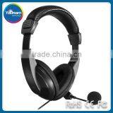 Gaming Headphone 3.5mm Surround Stereo Headset Headband Headphone With Mic for PC Laptop Low Bass Wired Headset thumbnail-2