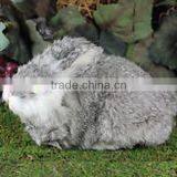 Tan Brown Jackalope Taxidermy Lying Rabbit Horns Easter Bunny thumbnail-2