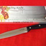 Kitchen Utility Knife With Eco Friendly Wood Handler thumbnail-2