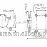 Singflo 12v 14LPM GEAR PUMP- Water/Diesel/Fuel/Oil Transfer/Marine thumbnail-2