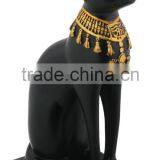 Personalized Black and Golden Painted Resin Egyptian Collectible Figurine