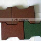 Red and Green Commercial Rubber Tiles thumbnail-1